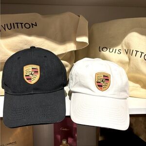 PORSCHE Logo - His and Hers Sport Caps 
O/S